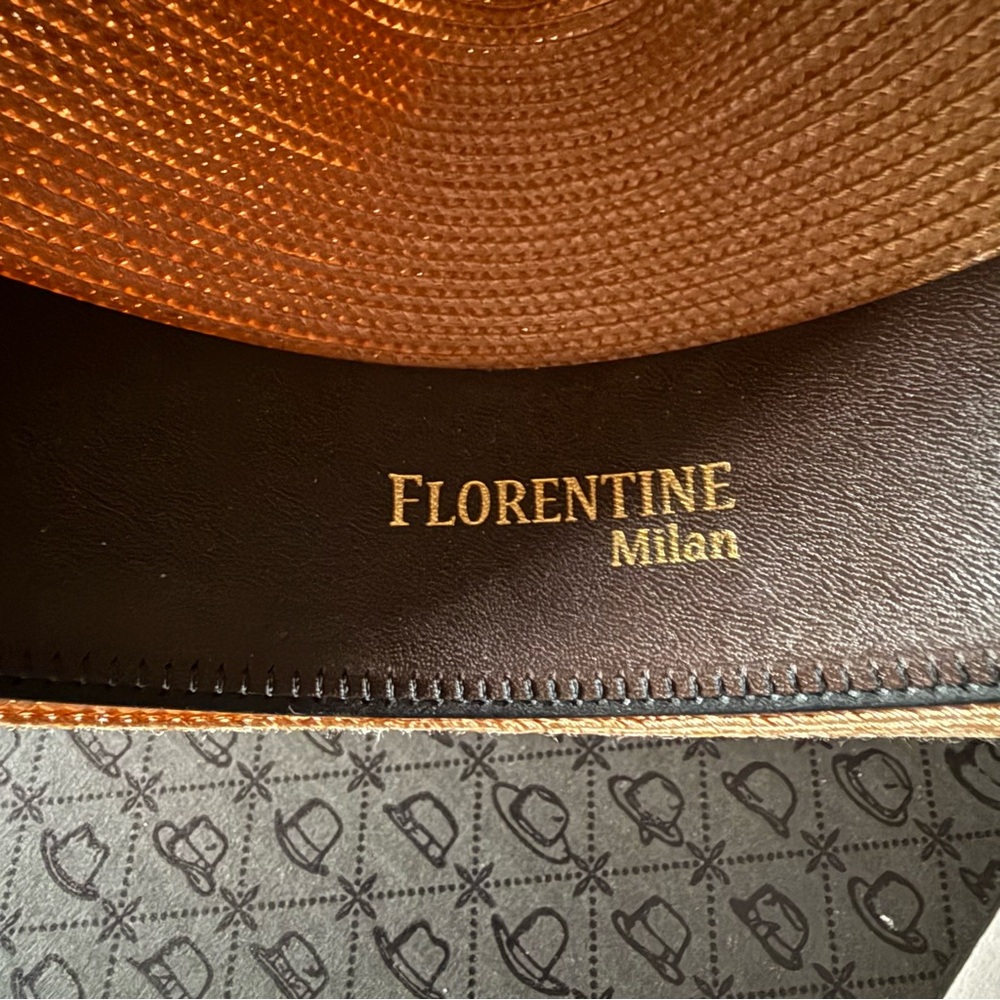 Stetson Stratoliner Milan Fedora, Cognac, Size 7 3/8 (59) - Picture 5 of 11